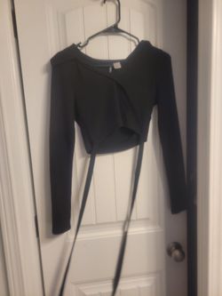 Black Top Crop