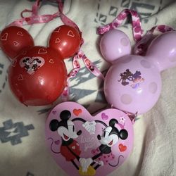 Disney Popcorn Valentine Buckets