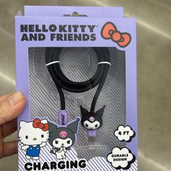 NWT licensed Kuromi charging cable