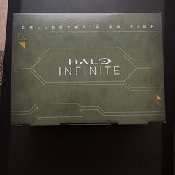 (Not a Console) Microsoft Xbox Series X/One Halo Infinite Collectors Edition With Steel Book Video Game Bundle