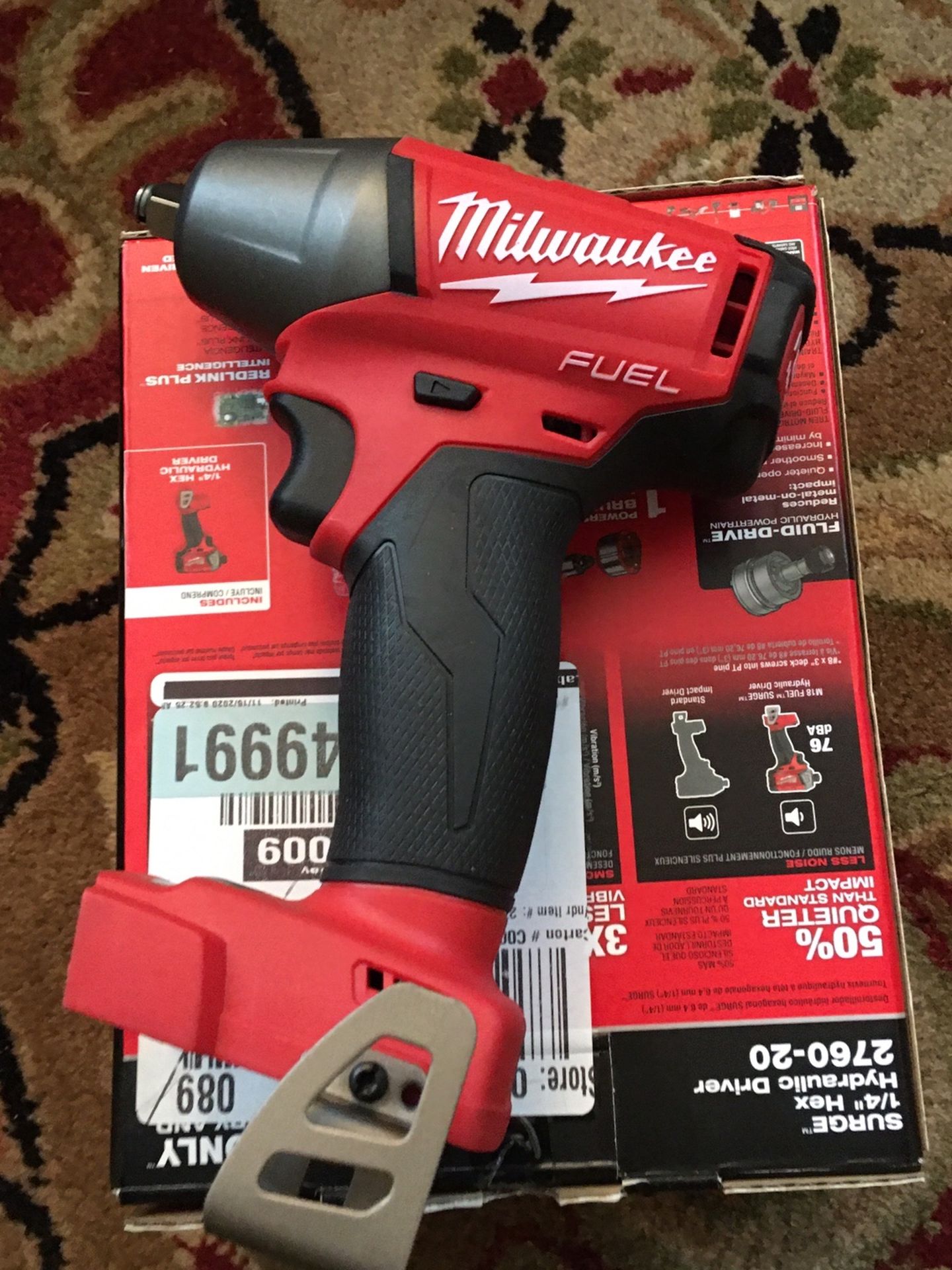 Milwaukee M18 3/8 Square -Ring Impact Wrench