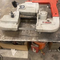 Milwaukee Portaband Saw & 1/2 “ Drive Electric Impact Gun 