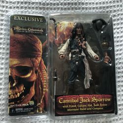 Pirates Of The Caribbean Cannibal Jack Sparrow Action Figure