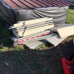 Metal Shelving From A Family Dollar Store 