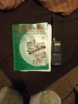 Police Scanner And Book 