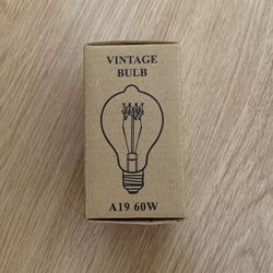 Vintage Style 60W Bulb