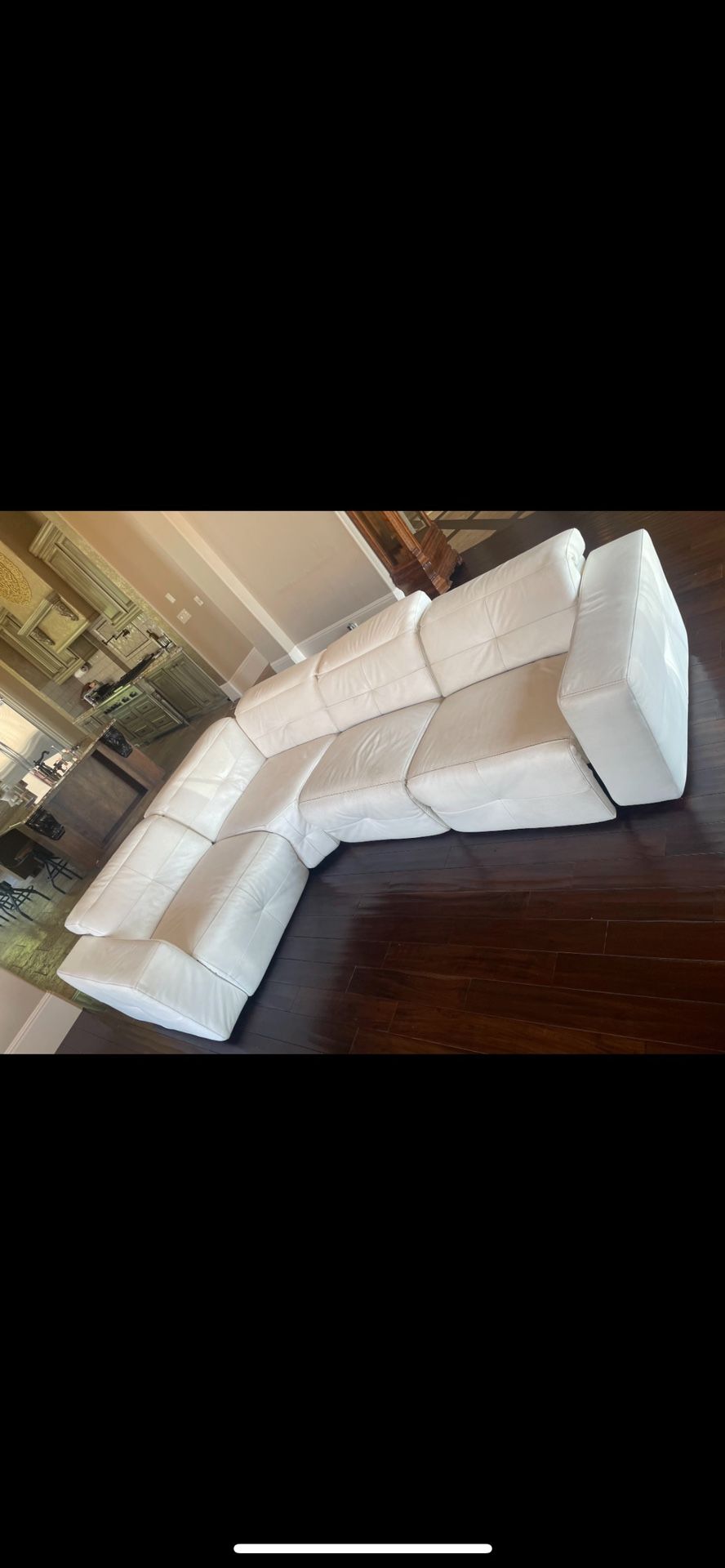 Verona Reclining Leather Sectional