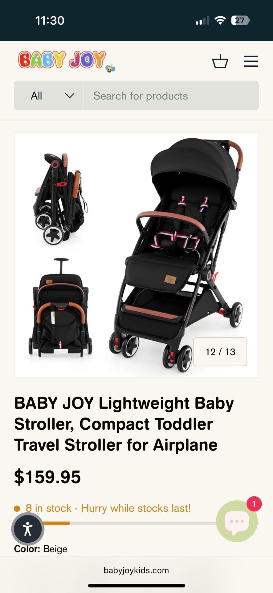 Baby Joy stroller