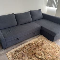Friheten Sleeper sectional, 3 seat with storage (LESS THAN A YEAR OLD GREAT CONDITION)