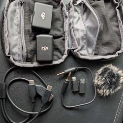 DJI mic and receiver set