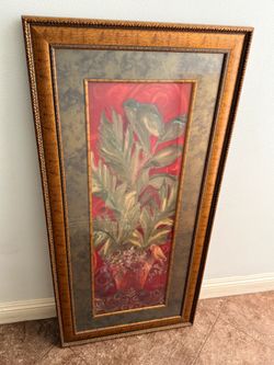 Framed Botanical Floral Wall Art Print