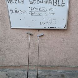Putters 35 each