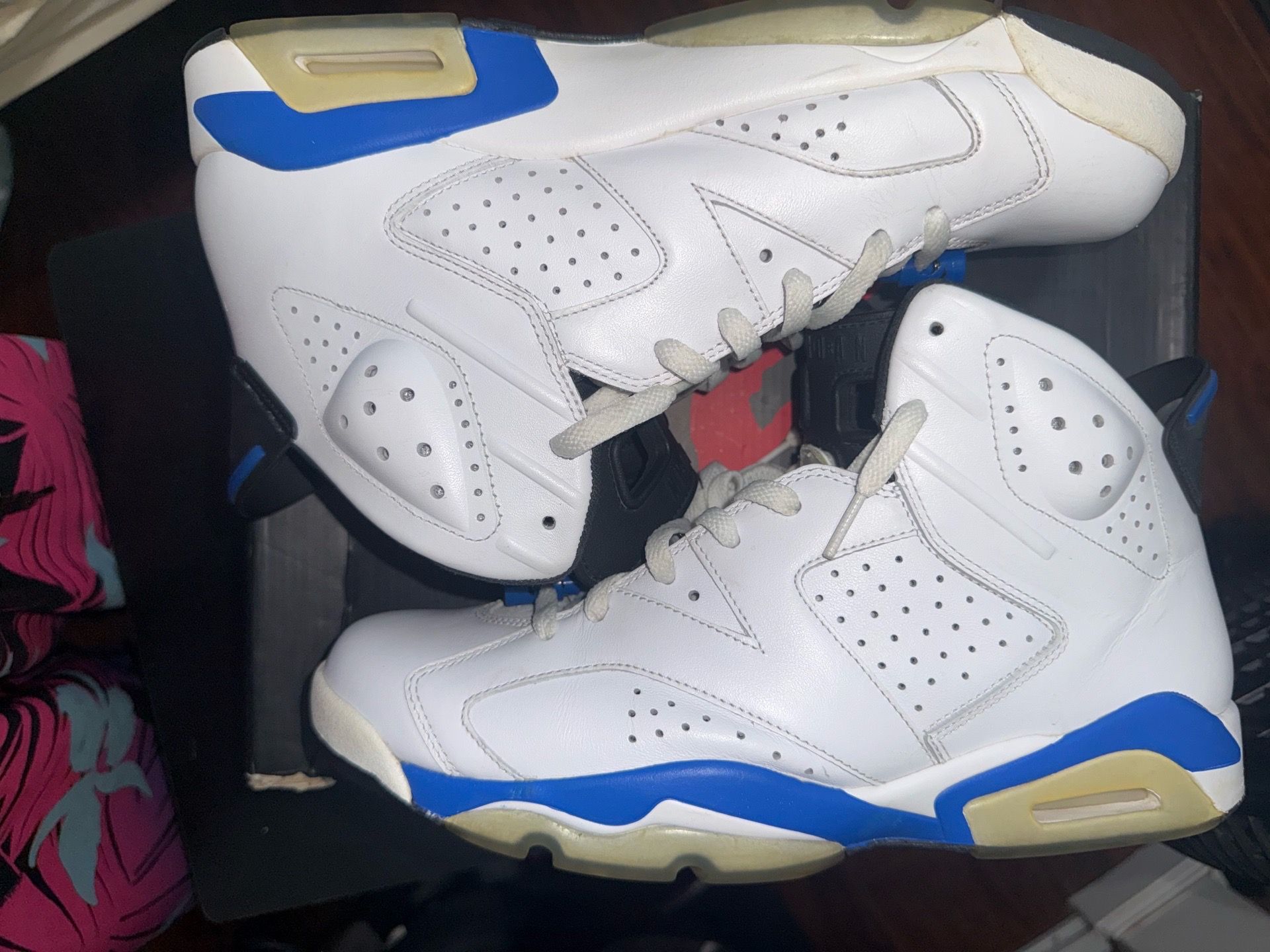 Jordan 6 Sport Blue (2014) Size 11