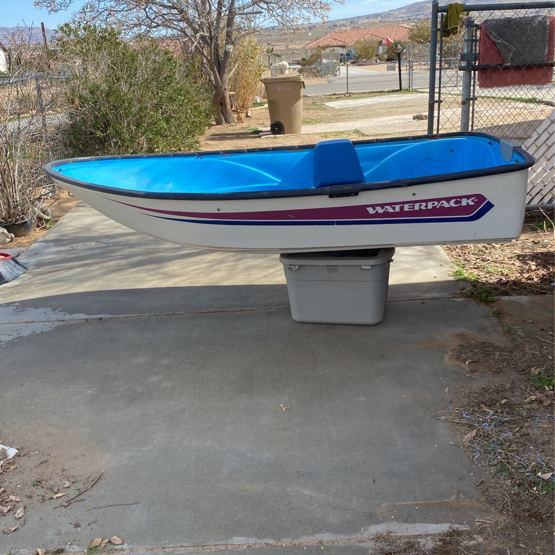 Waterpack Boat Fiber Glass $275