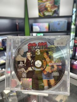 Tekken 3 PlayStation 1 Game Disc