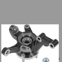 Front Steering Knuckle & Wheel Bearing Hub Assembly Compatible with 2004-2011 Chevy Aveo 2007-2011 Aveo5 2009-2010 P'ontiac G3 L4 1.6L Right Passenger