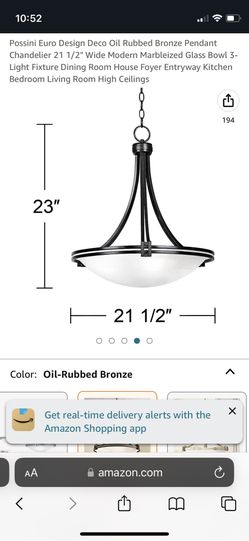 POSSINI EURO DECO CHANDELIER