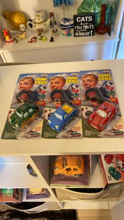 Chevron Mini Cars. 2” X 2”