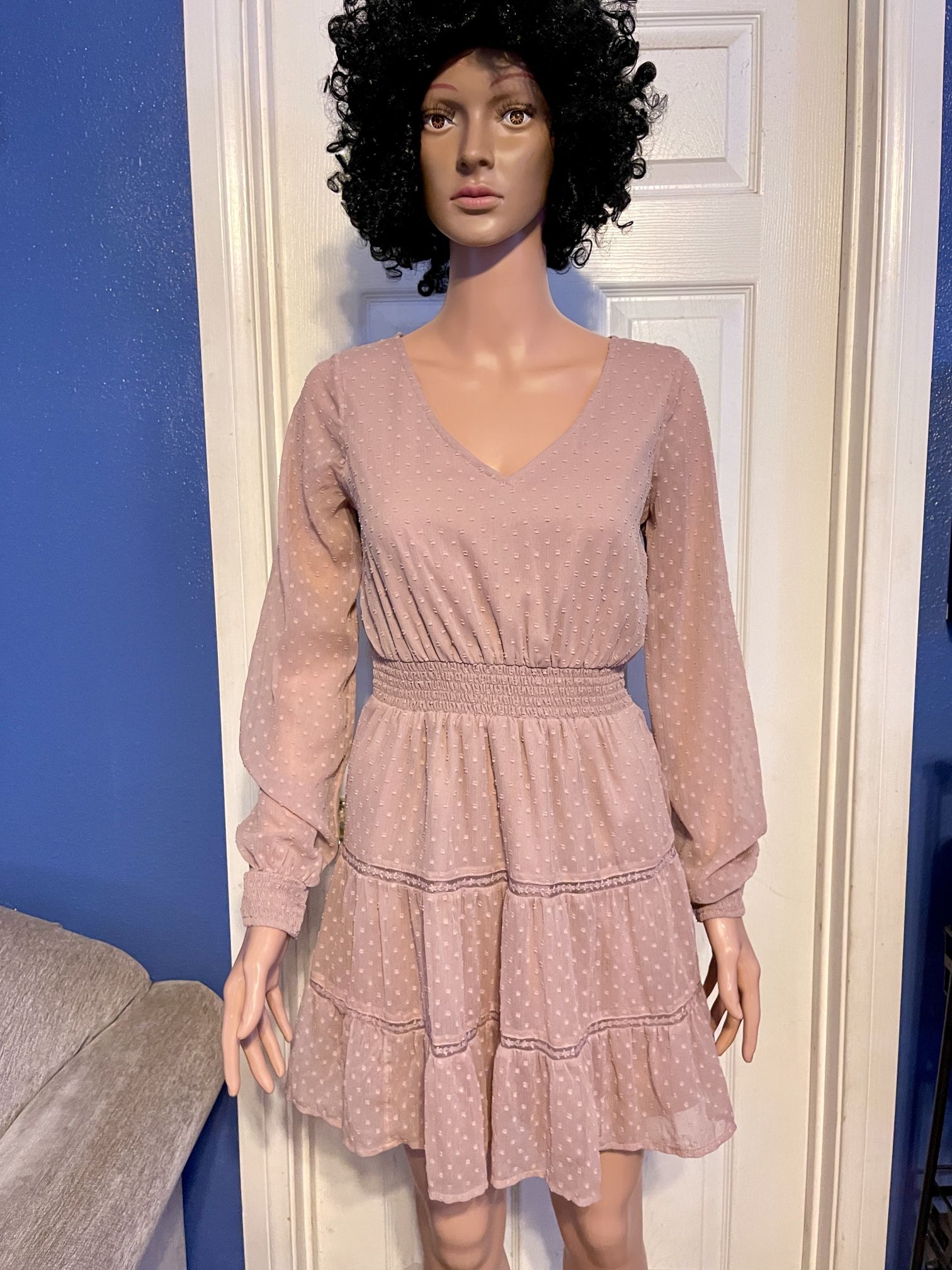 Blush Pink Hollister Dress