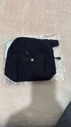 Small black backpack