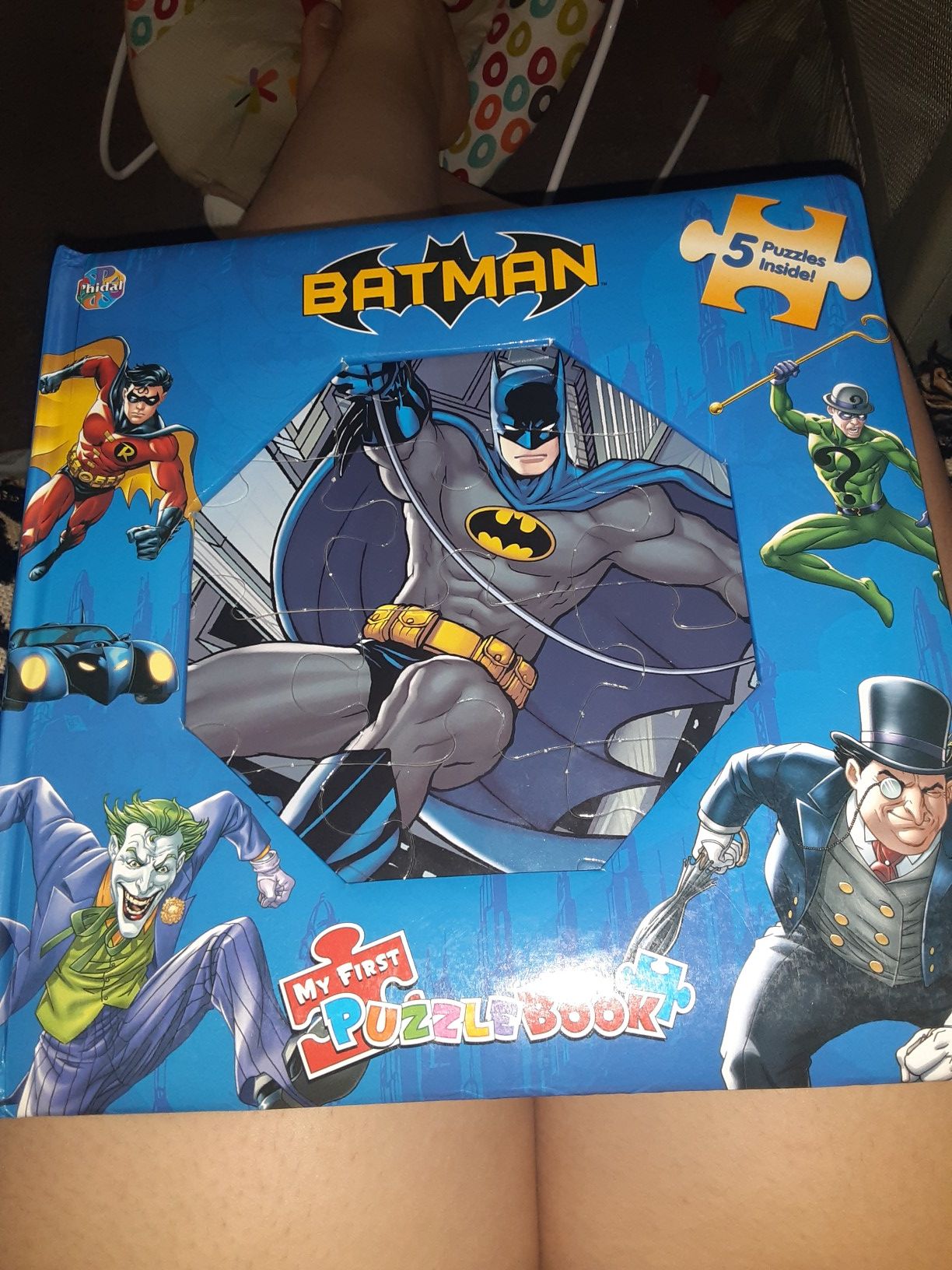New batman puzzle book