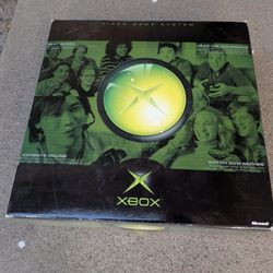 Original Xbox console box only