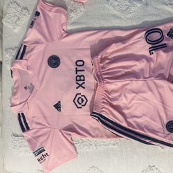 Messi Kids Jersey With Shorts 