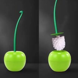 Very stylish Cherry toilet brush