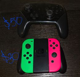 Nintendo switch controllers