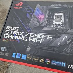 Asus Rog Strix Z-690 E Gaming Wifi Motherboard 