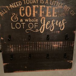 Cup Holder Decoration Board 