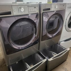 KENMORE ELITE SET STEAM WASHER AND ELECTRIC DRYER JUMBO 