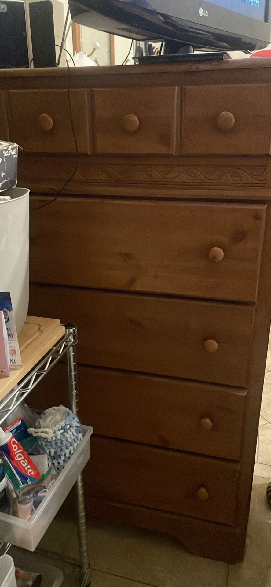 Five Drawer Dresser