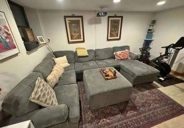 Gray  couch
