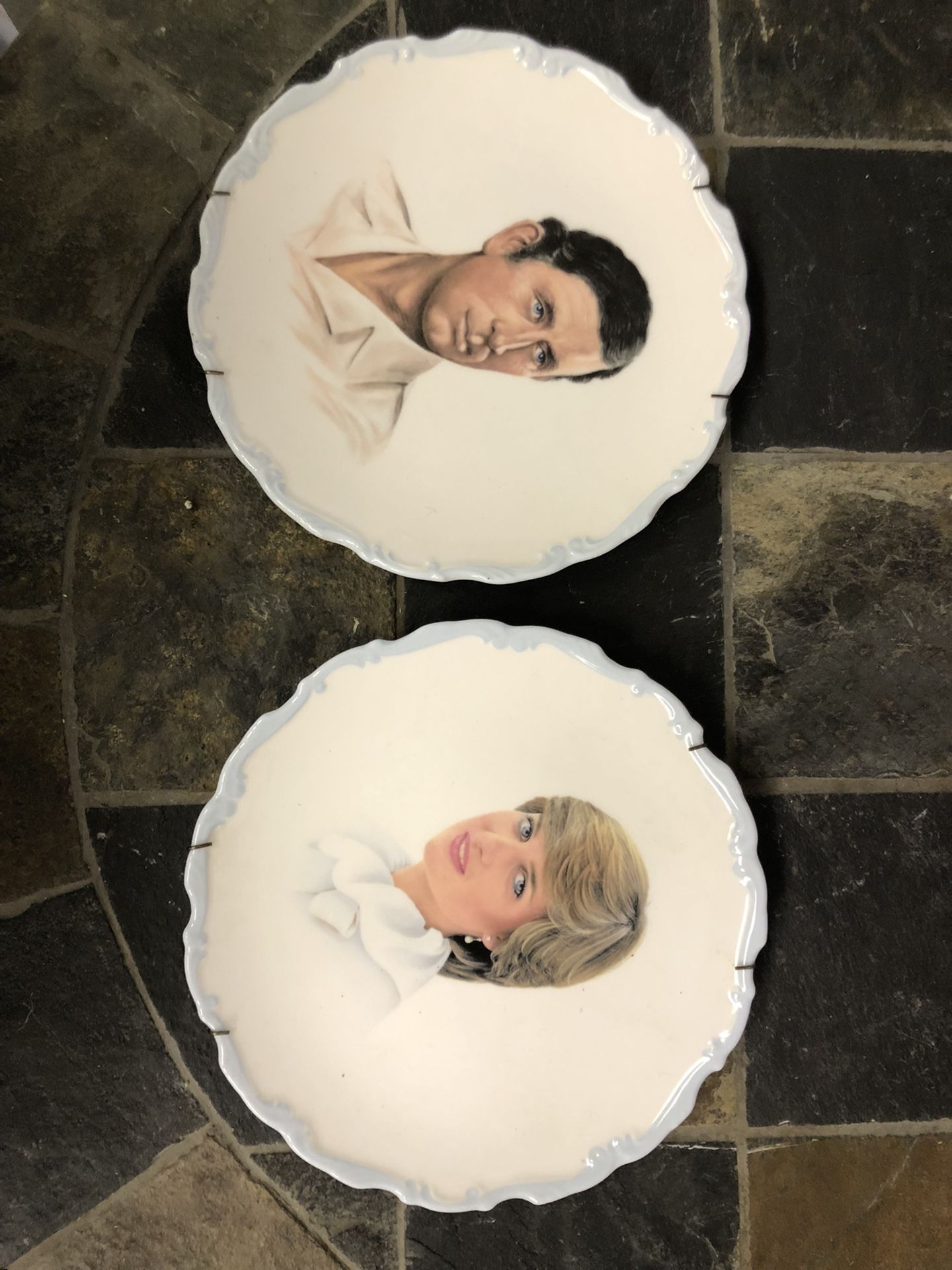 Prince Charles And Princess Dianna Plates
