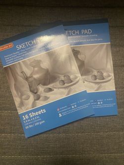 16 Sheet Sketch Pads