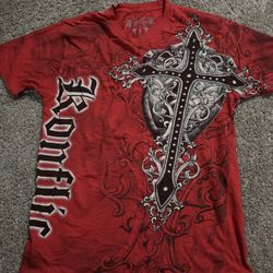 Konflict Red Cross Graphic Tee