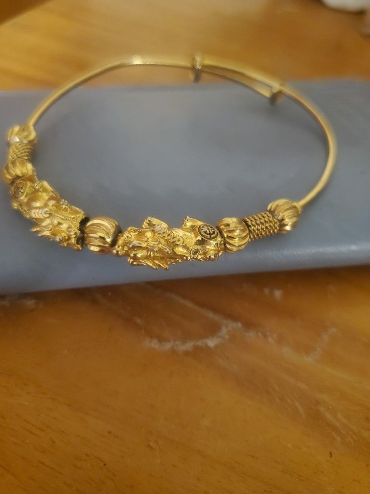 Cute Gold Plated Bracelet 
