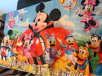 Mickey Mouse banner