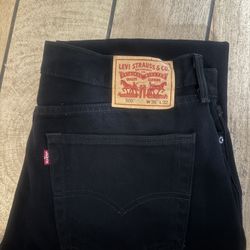 Black 501 Levi Pants / Jeans