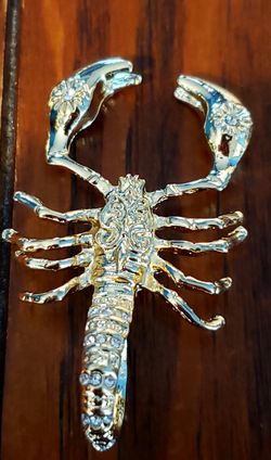 Gold Plated Scorpion