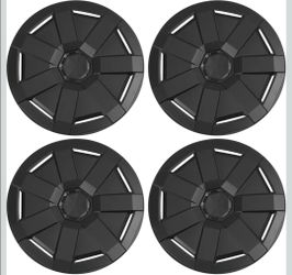 Wheel Hubcaps Tesla Cybertruck Matte Black