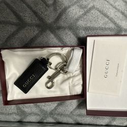 Gucci Leather Keychain 