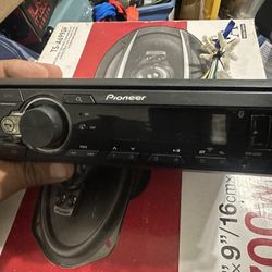Pioneer Single Din Bluetooth Stereo 