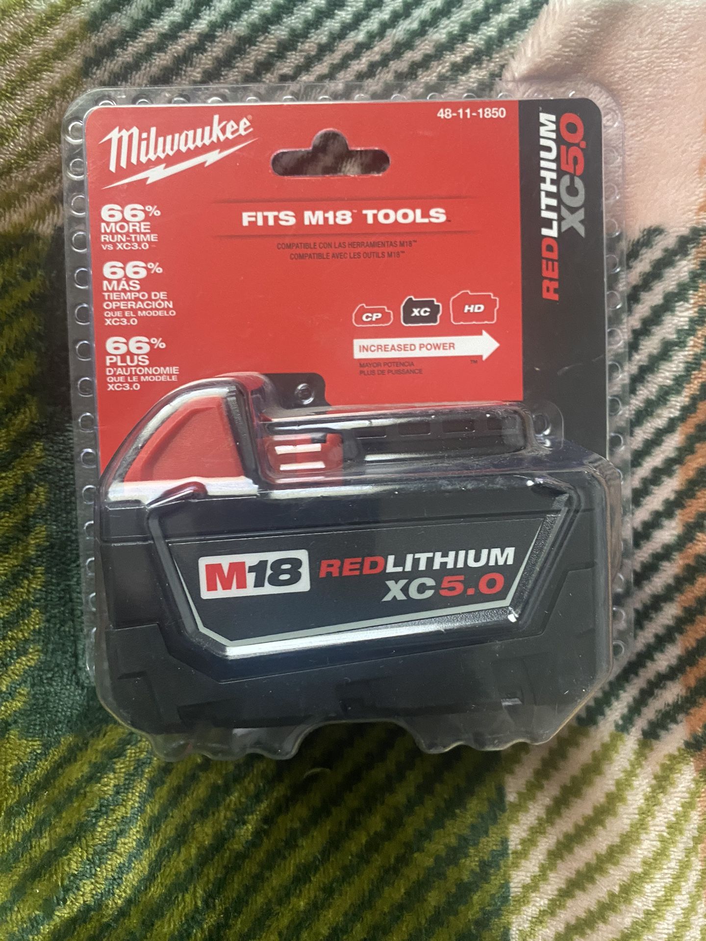 Milwaukee M18 5.0 Battery