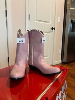 🔥 pink cowgirl/ girl/women's boots🔥👍 brand new🔥