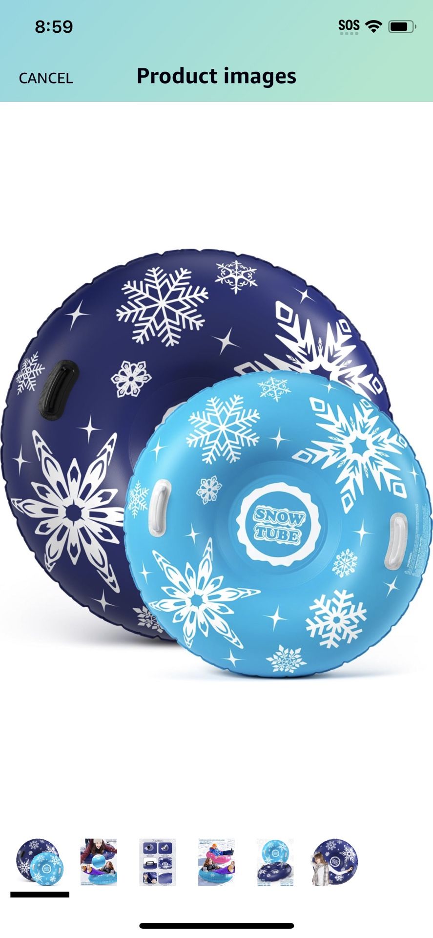 Brand New Snow Tube Inflatable