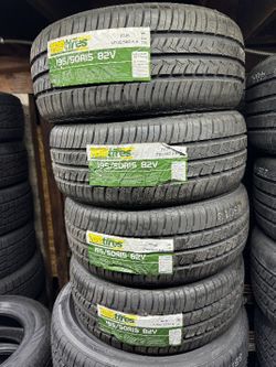 SET OF FOUR NEW TIRES 195/50/15 TBB TIRES INCLUDING MOUNT AND BALANCE, ASK ME FOR ANY SIZE AND BRAND