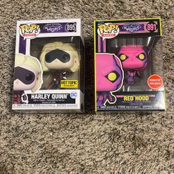 Funko Pop Harley Quinn & Red Hood