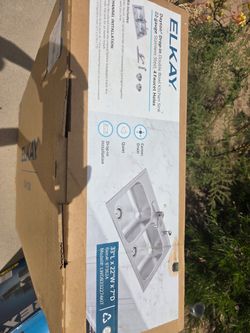 Elkay Drop in double sink